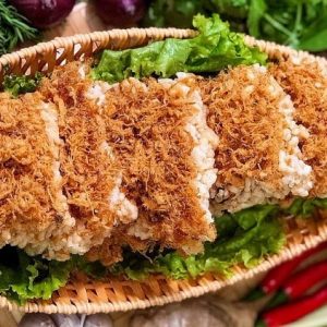cơm cháy ninh bình vàng