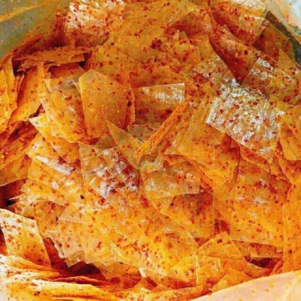 Bánh tráng sa tế cay nồng