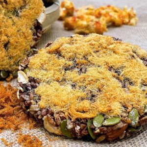 cơm cháy gạo lứt