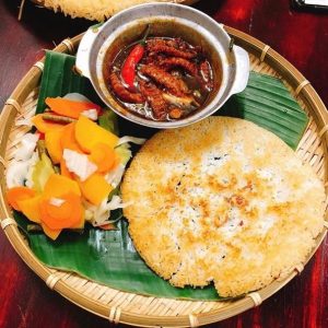 cơm cháy kho quẹt hà nội