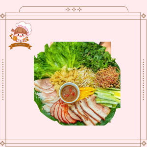 Bánh tráng thịt heo