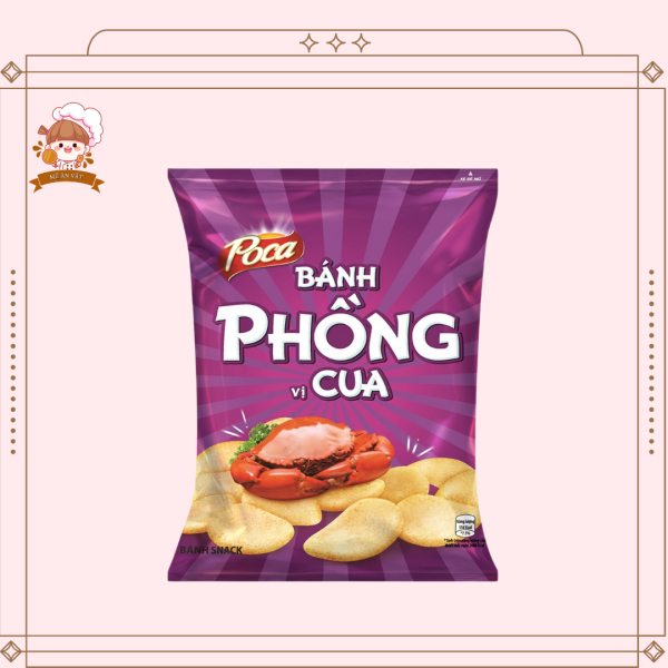 bim bim bánh phồng vị cua