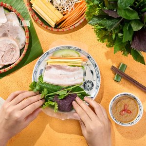 Tự làm tự cuộn thơm ngon